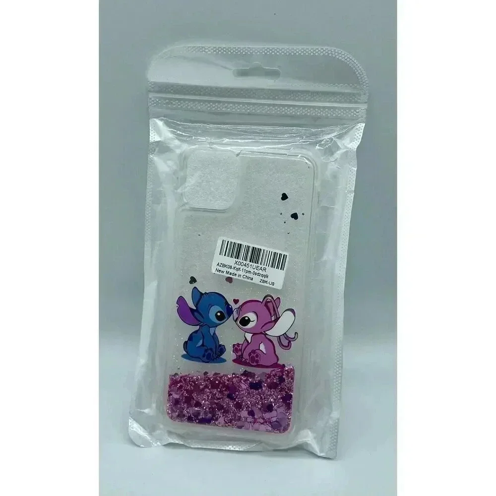 Bling Glitter Liquid Quicksand Case for iPhone 11 Pro MAX Anime Kawaii Character